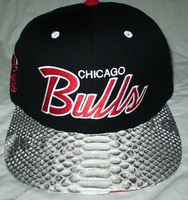 Custom Mitchell & Ness Genuine Python Snakeskin Chicago Bulls 