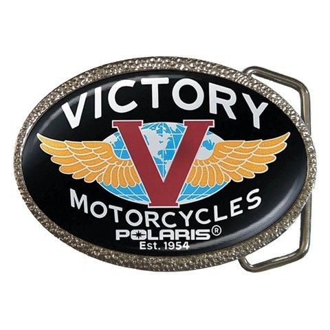 victory motorcycle belt buckle