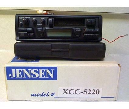 Jensen  Stereo Car Cassette Player Vintage Model XCC 5220