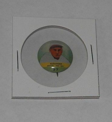 1932 Orbit Gum (PR2) Pin/Button/Coi​n #27 Dale Alexander Red Sox