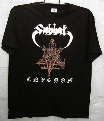 SABBAT SHIRT ENVENOM VENOM BARBATOS ABIGAIL NIFELHEIM SARCOFAGO 