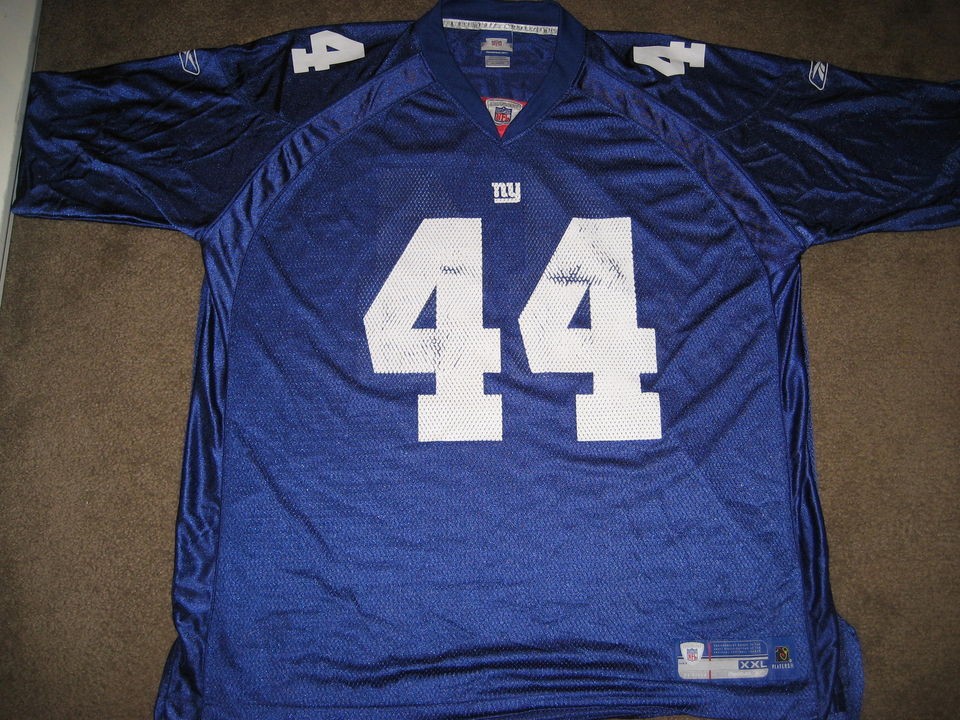 NEW YORK GIANTS AHMAD BRADSHAW REEBOK JERSEY SIZE 2XL MENS