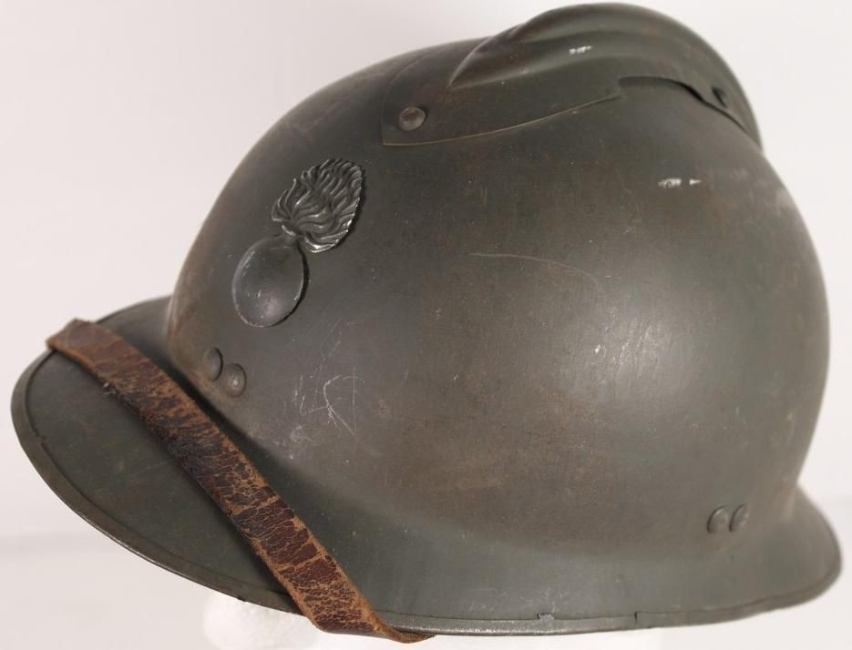 FRENCH WW1 ADRIAN HELMET RUSSIAN WAR HAT M15 ORIGINAL