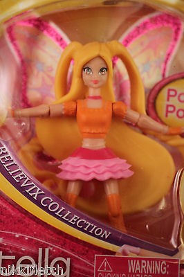 2012 Nickelodeon Winx Club Stella Believix Collection Power Poses Mini 