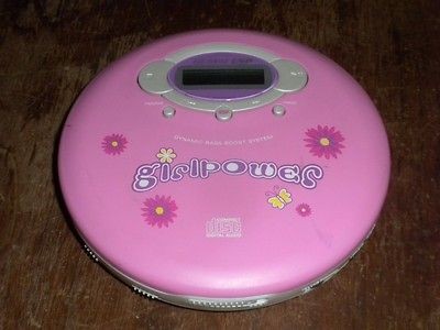 EMERSON GIRLPOWER PORTABLE CD PLAYER GIRL POWER  