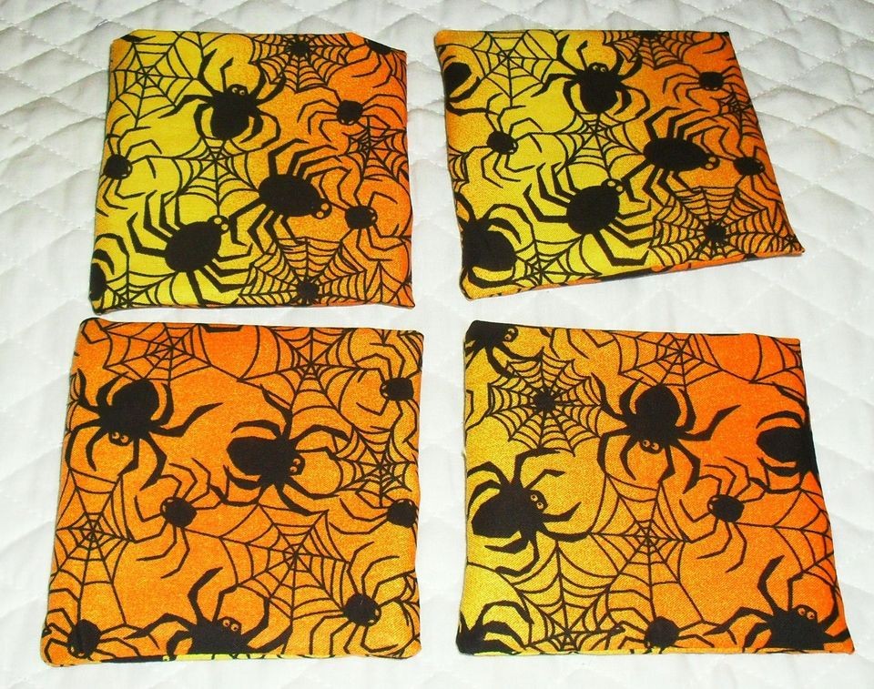 HALLOWEEN SPIDERS BEAN BAGS (JUST FOR FUN TOSS)