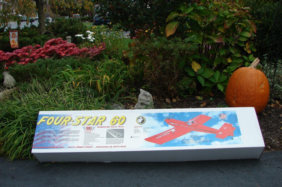 Sig Four Star 60 RC Airplane Kit Rare / NIB / 4 Star .60 / Great R/C 