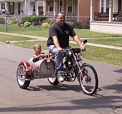 Schwinn OCC Chopper Bicycle Exhaust MOD Kit
