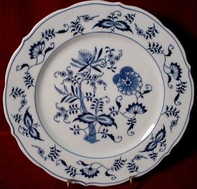 BLUE DANUBE china BLUE DANUBE pattern Salad or Dessert Plate 8 3/4 