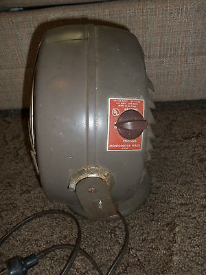 Vornado Style Montgomery Ward Fan Heater Cooling Vintage Desk Floor