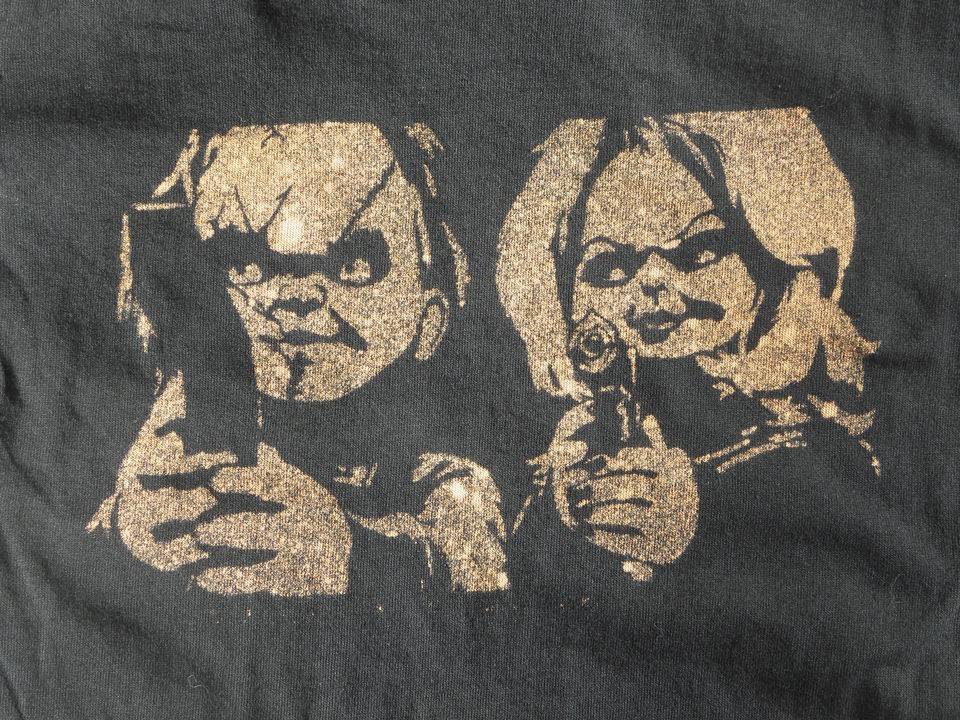 BRIDE OF CHUCKY t shirt, Childs Play, horror movie Tiffany shirt 