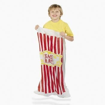 CARNIVAL Design POTATO SACK BAG RACE Game Birthday Circus Party