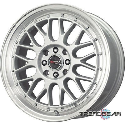 15 DRAG DR44 5 LUG WHEELS RIMS INTEGRA RSX LEGEND CL TL