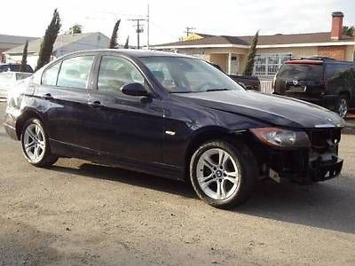 BMW  3 Series 325i Sedan 2006 BMW 325i damaged salvaged RUNS 