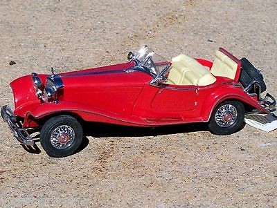 Franklin Mint 1935 Mercedes 500K Special Roadster Car 124