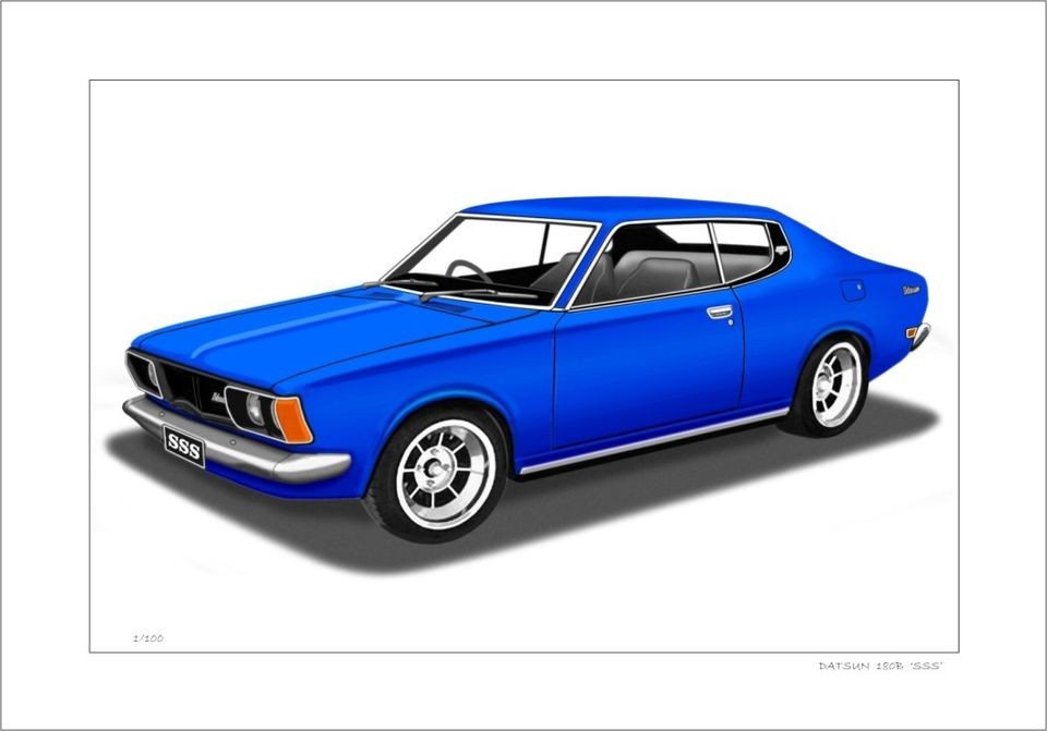 DATSUN 180B SSS NISSAN CLASSIC LIMITED EDITION