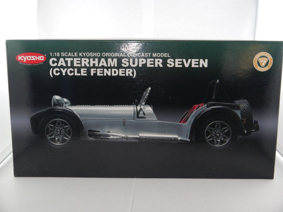 Caterham Super Seven 7 JPE Black Carbon Kyosho 118