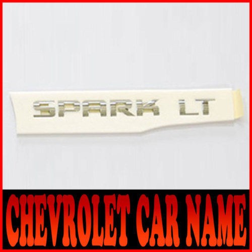 07 09 Chevy Matiz Rear Chevrolet Spark LT Emblem Ip