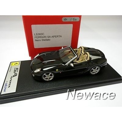 FERRARI SA APERTA NERO STELLATO LOOKSMART MODELS 1/43 #LS383C