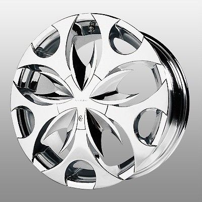   Verde Scorpion Chrome Wheels Rims 5x4.5 MDX LHS 300M Concorde Sebring