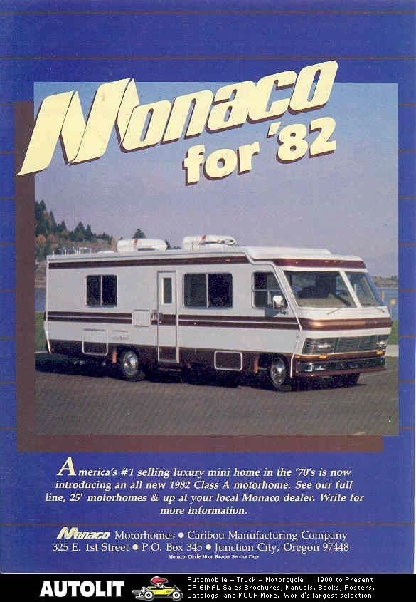 monaco motorhome in Class A RVs