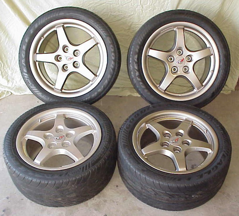 Magnesium C5 Corvette Bronze Speedline GM Original Wheels w/ tires N73 