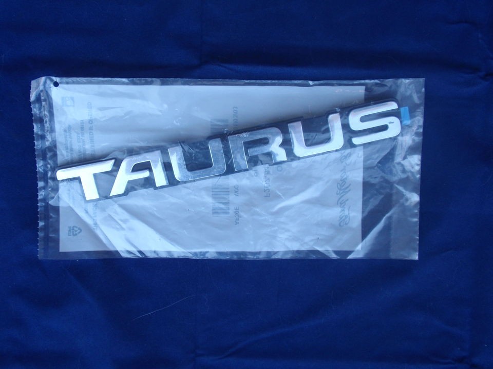   Ford TAURUS Nameplate Emblem Badge F2DZ5442528B (Fits Ford Taurus