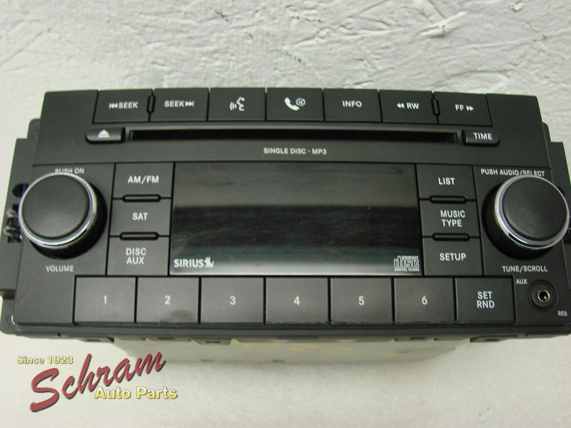 Jeep Liberty 08 09 Radio CD Player  AM FM OEM RES 68021163AD