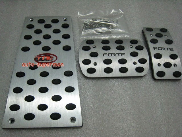   Sport Foot AT Pedal Plate For kia Forte 4door sedan 2010 2011 2012