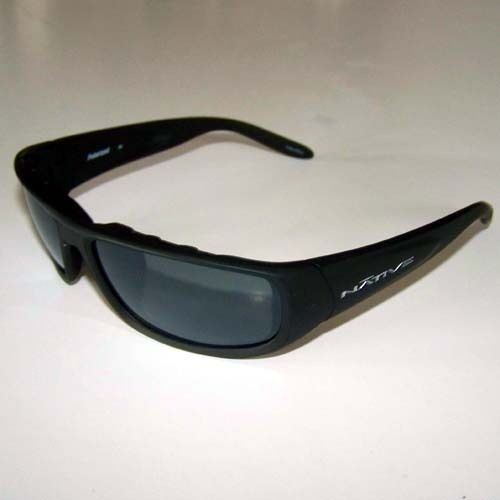 SEE PICS NEW Native Triumph Polarized Sunglasses Asp​halt Frame 