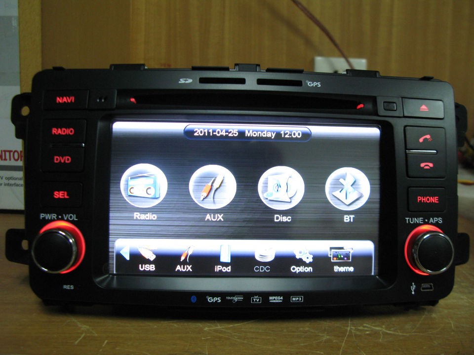 mazda cx9 dvd player