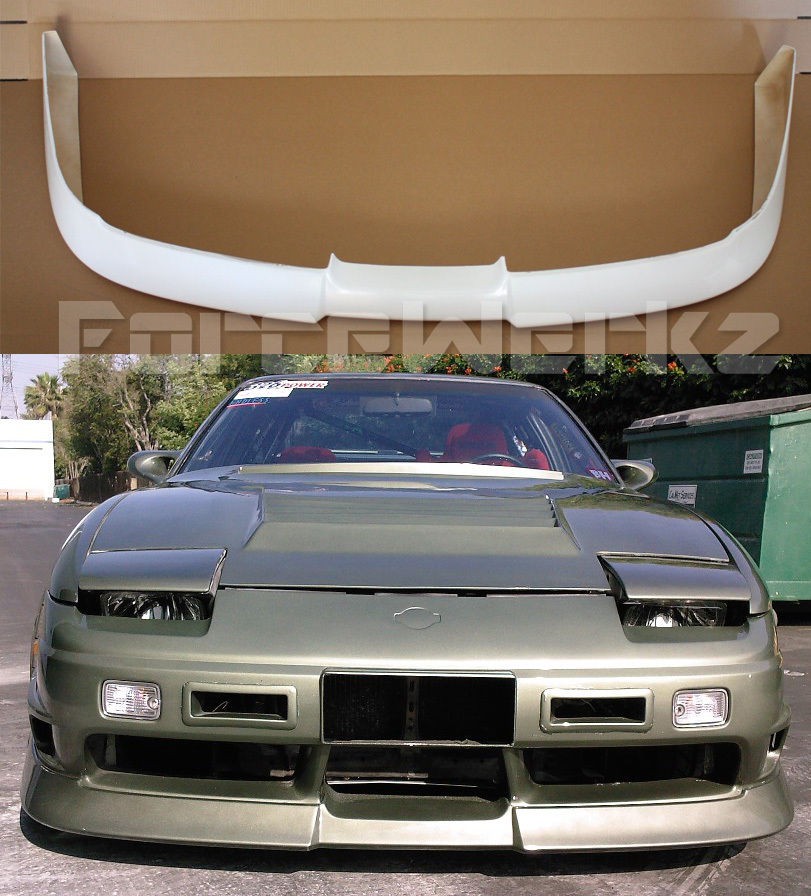 Nissan 240SX S13 180SX Type X Front Bumper Lip Spoiler