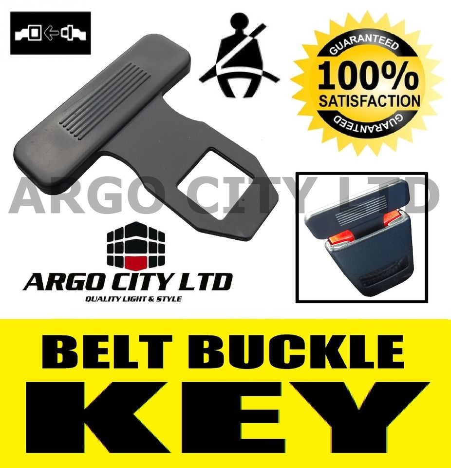 SEAT BELT ALARM BUCKLE KEY CLIP SAFETY CLASP STOP NISSAN SERENA