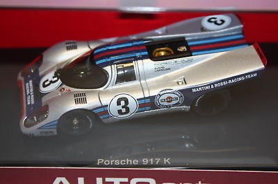 Porsche 917K Martini #3, Elford 1st at 1971 Sebring, AUTOart #67170 