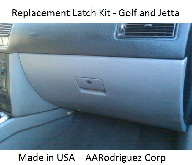VW Jetta and Golf glove box repair kit 2000 2005
