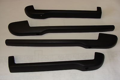  VW GLI GTI BLACK SEAT RAIL COVERS TRIM FACTORY OEM (Fits Volkswagen 