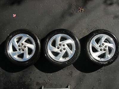 Set of Three (3) Pontiac Grand Am Rims Wheels and Tires Futura 775 