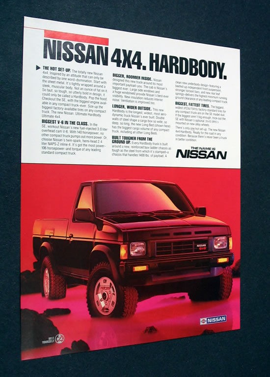 nissan hardbody 4x4 in Parts & Accessories