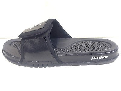MENS NIKE JORDAN HYDRO 2 Black Silver 312527 001 Sandal slipper slide