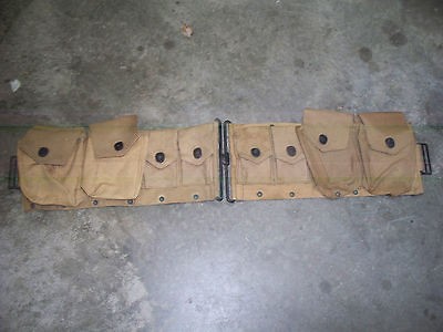 Vintage Army Ammo Belt 1918