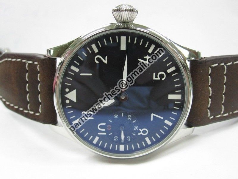   dial 44mm Special@9 Sea Gull Handwind 6497 mvt SWAN NECK Man Watch