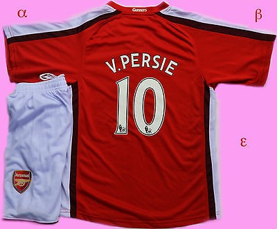   Van PERSIE KIDS Soccer Jersey Shorts  USA CAN