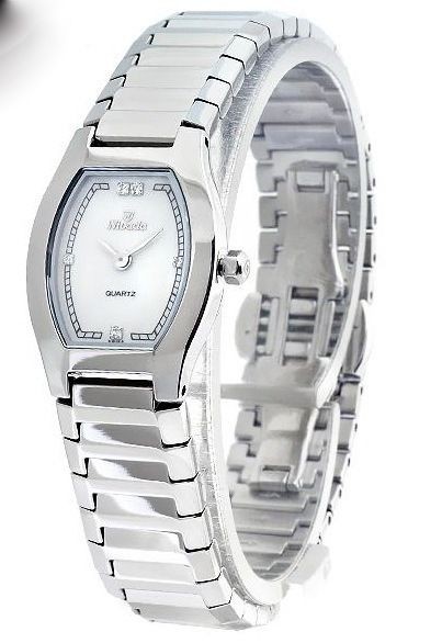 NIVADA SWISS WATCH SILVER STAINLESS STEEL HIGH QUALITY WATER RESISTANT