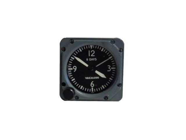 DAY 12 HOUR MECHANICAL AIRCRAFT CLOCK WAKMANN W33 7535 30