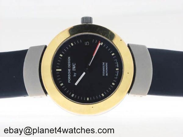 IWC PORSCHE DESIGN BY IWC TITAN GOLD GENTS WATCH