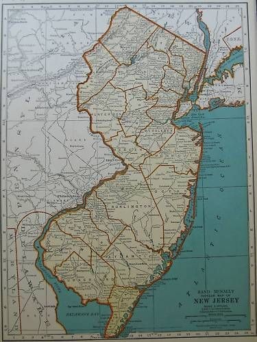 Antiques  Maps, Atlases & Globes  United States (1900 Now)  DC, DE 