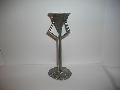 1995 SEAGULL CANADA PEWTER CANDLE HOLDER~ETAIN ZINN