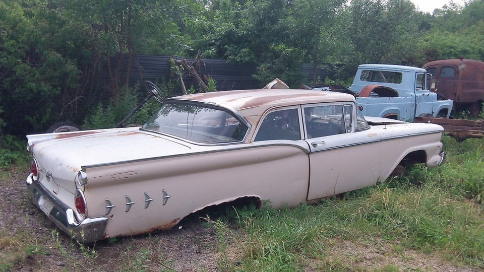 lug nut 1959 Ford car PARTING OUT 200+ CLASSIC CARS hot rat rod