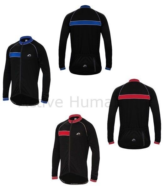   Mens Thermal Reflective Cycling Jersey Cycle Jacket Top Bike Clothing