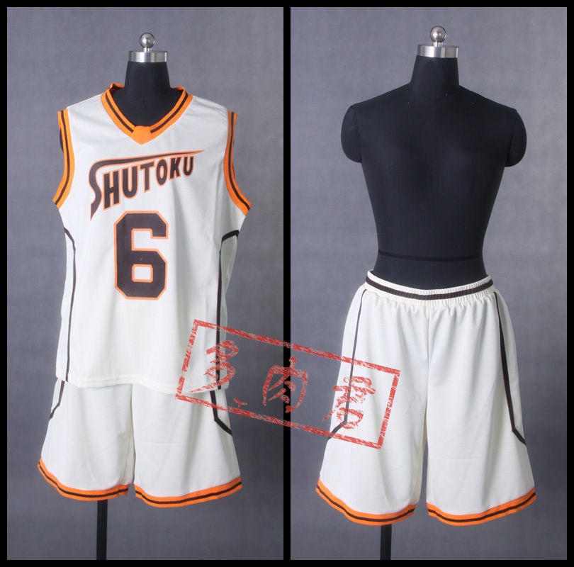 Kuroko no Basuke Cosplay Midorima Shintarou SHUTOKU Basketball Jersey